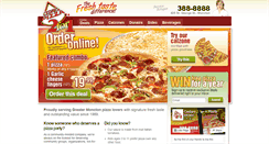 Desktop Screenshot of cedarspizza.com